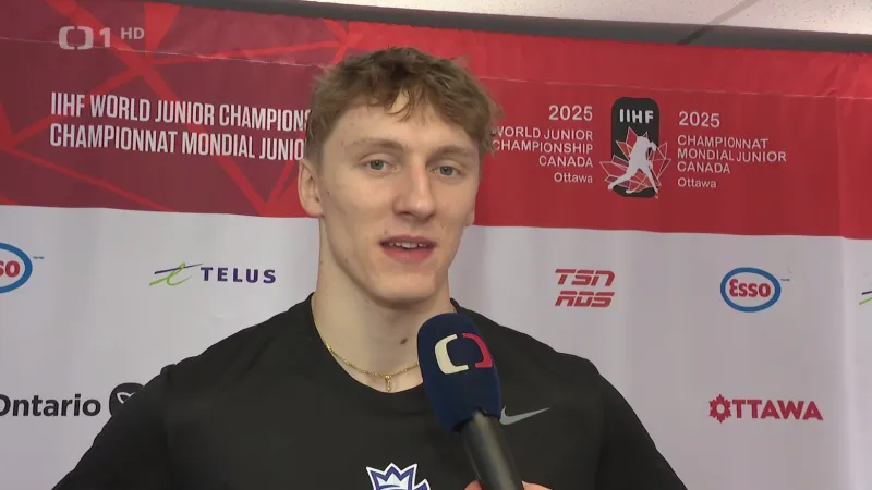 Trénink juniorů před zápasem proti Kazachstánu