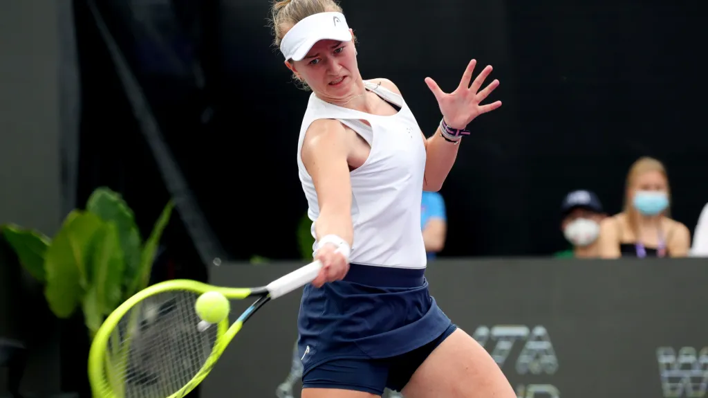 Barbora Krejčíková na Turnaji mistryň