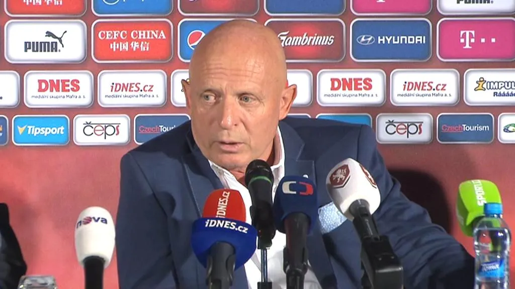 Reprezentační trenér Karel Jarolím