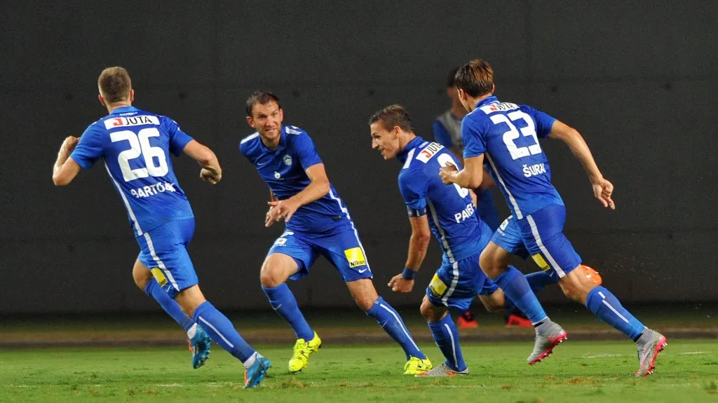 Radost hráčů Liberce