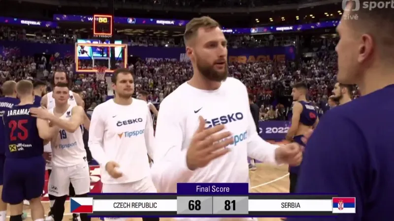 Sestřih utkání Česko - Srbsko