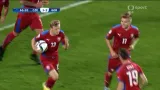 Gól v utkání Česko - Německo: Krejčí - 1:1 (66. min.)