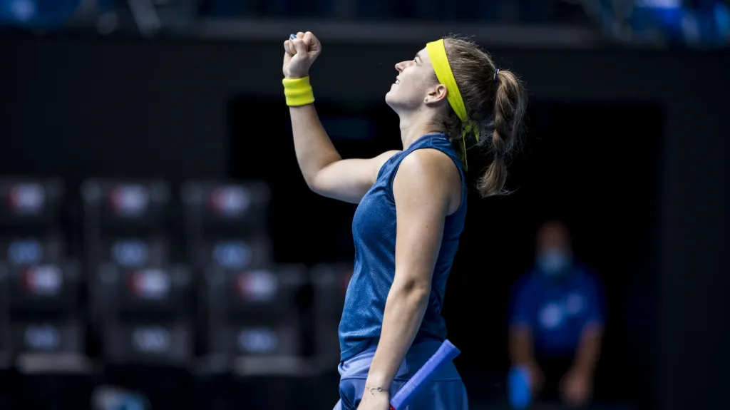 Šťastná Karolína Muchová