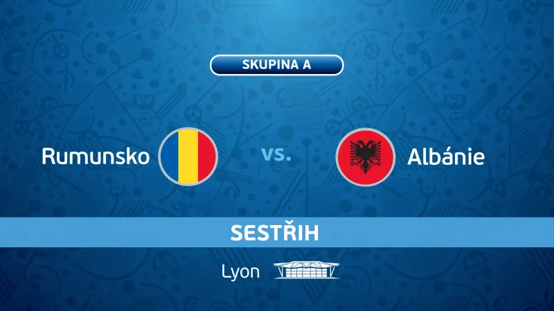 Sestřih utkání Rumunsko - Albánie