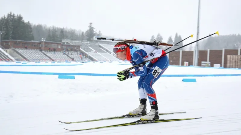 Biatlonistka Tereza Voborníková je juniorskou mistryní světa