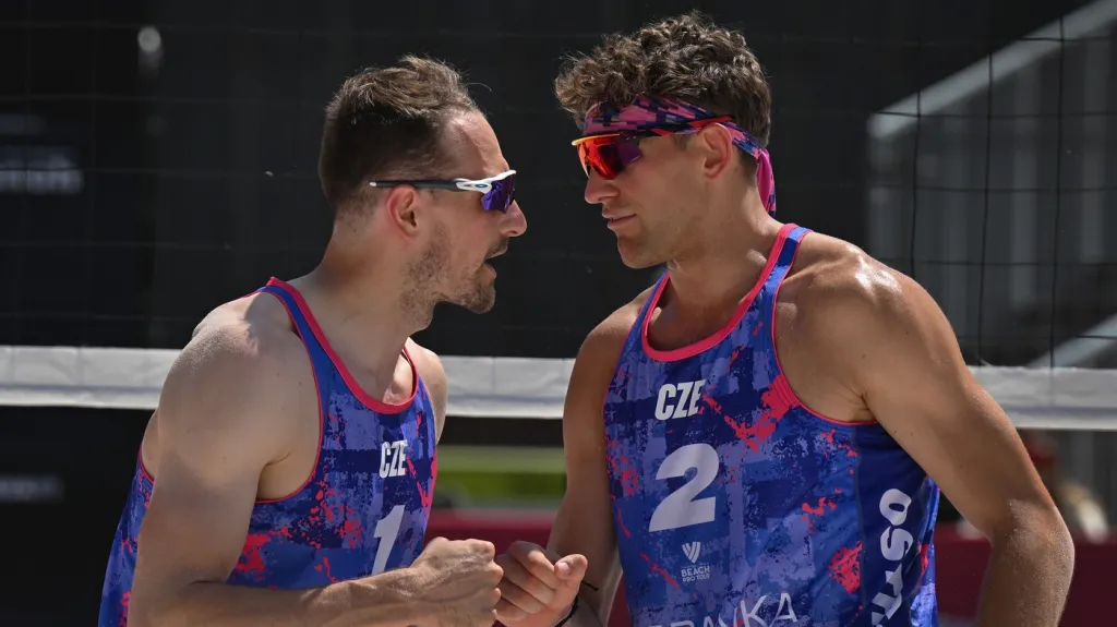 Ondřej Perušič a Jiří Sedlák na turnaji Pro Tour Elite v Ostravě