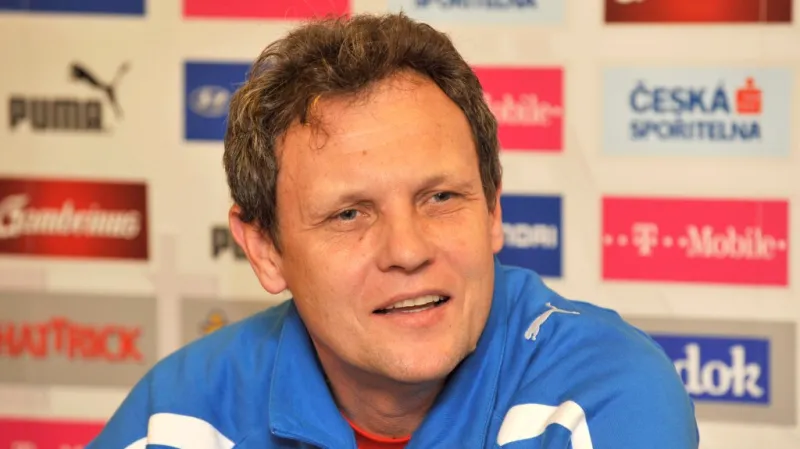 Trenér slovenské reprezentace Stanislav Griga