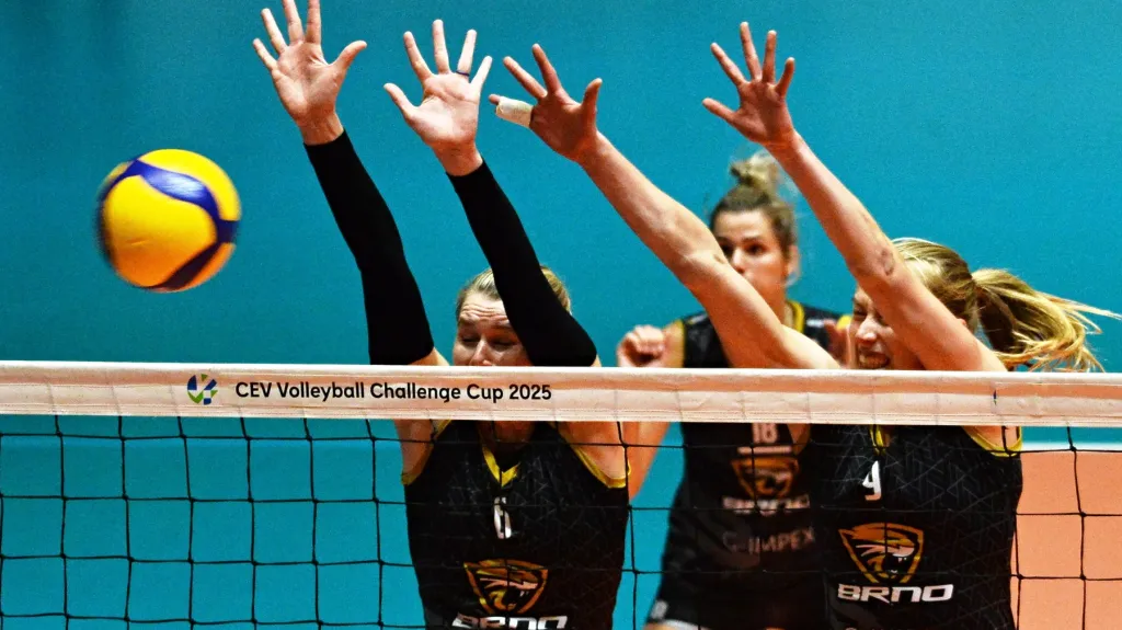 Volejbalistky Šelem Brno