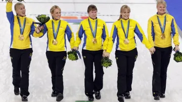 Švédky slaví curlingové zlato