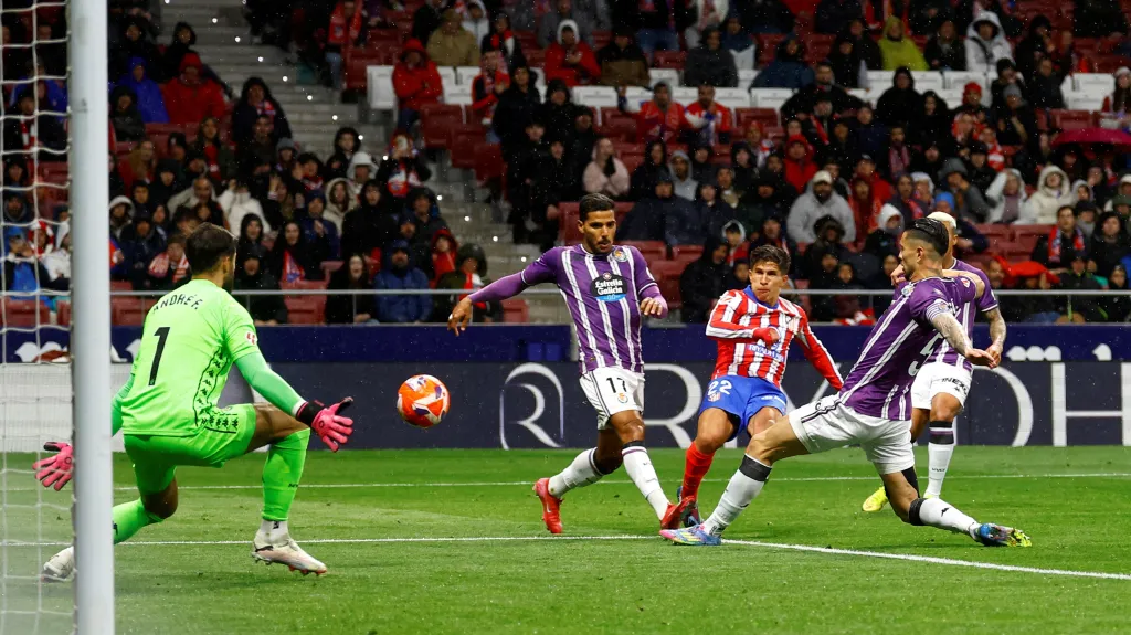 Utkání Atlético Madrid – Valladolid