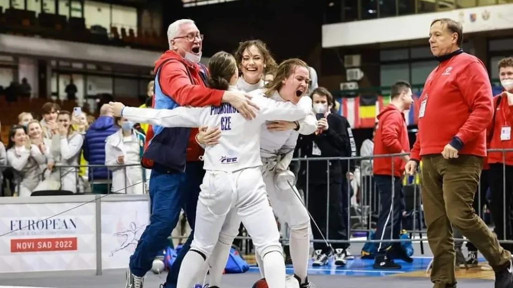 České juniorské kordistky na ME 2022