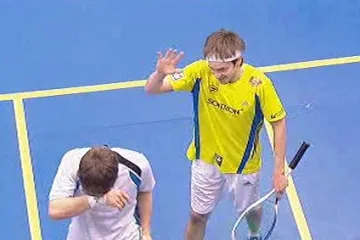 Jan Koukal se raduje z vítězství