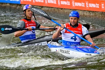 Jakub Krejčí a Jiří Prskavec v Troji