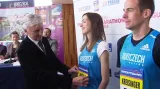 Před startem Pražského půlmaratonu