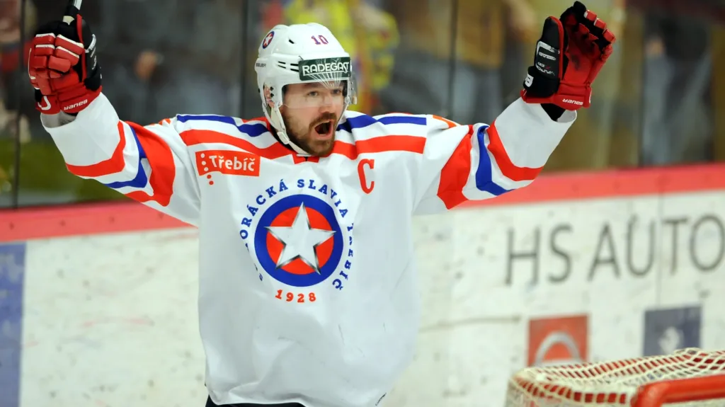Radost Davida Dolníčka v dresu Třebíče