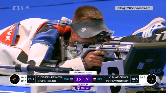 Blažíčková s Nymburským získali na ME v mixu stříbro