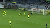 Gól v utkání České Budějovice - SFC Opava: Táborský - 2:1 (65. min.)