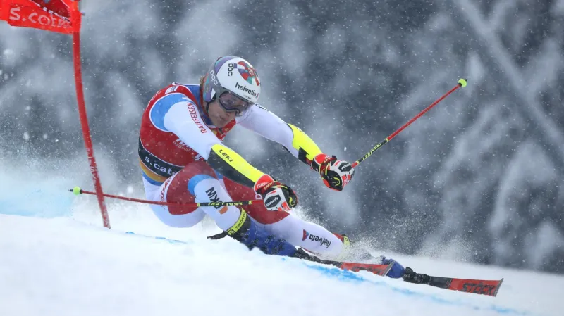 Závěr 2. kola obřího slalomu SP v Santa Caterině