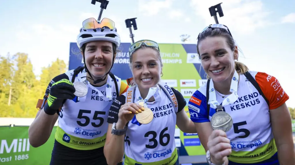 Tereza Voborníková slaví zlato ze sprintu na letním šampionátu