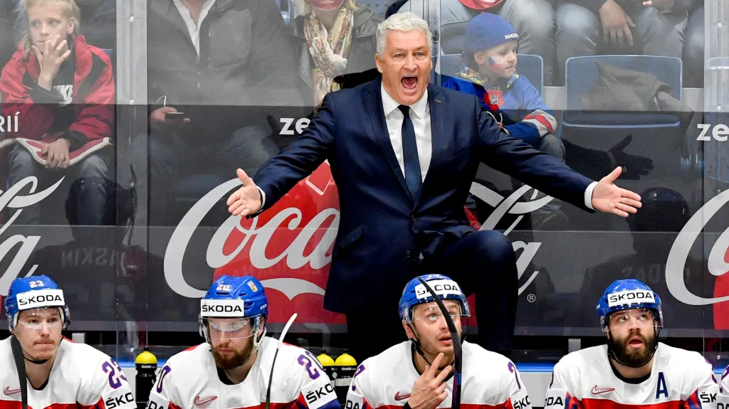 Miloš Říha na lavičce české reprezentace
