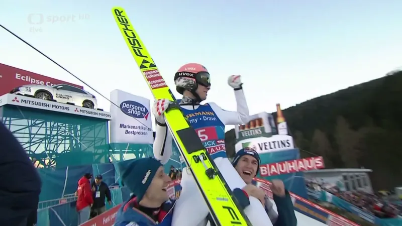 Skoky nejlepších v Innsbrucku