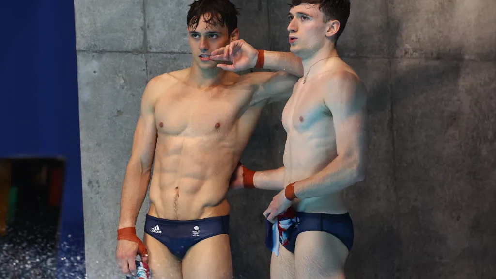 Skokani do vody Thomas Daley a Matty Lee