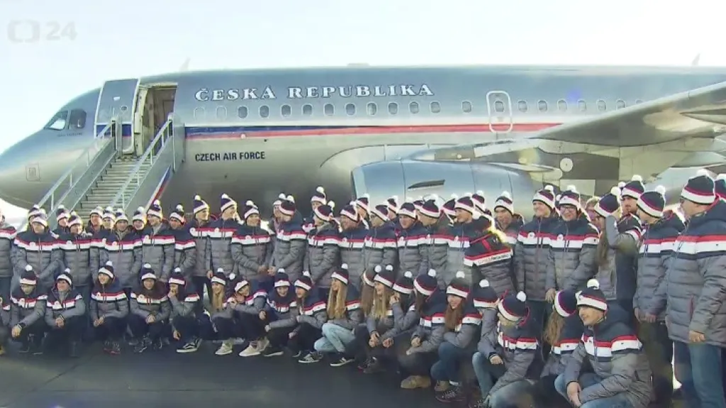 Čeští sportovci odletěli na Evropský olympijský festival mládeže