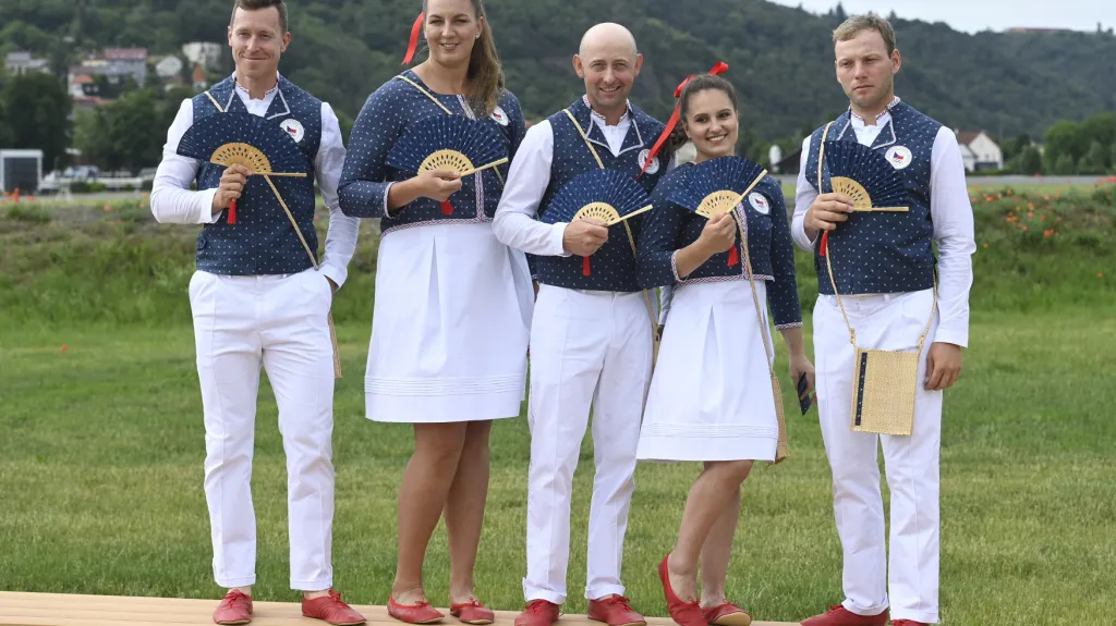 Oblečení českých olympioniků pro Hry v Tokiu