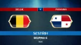 Sestřih utkání Belgie - Panama