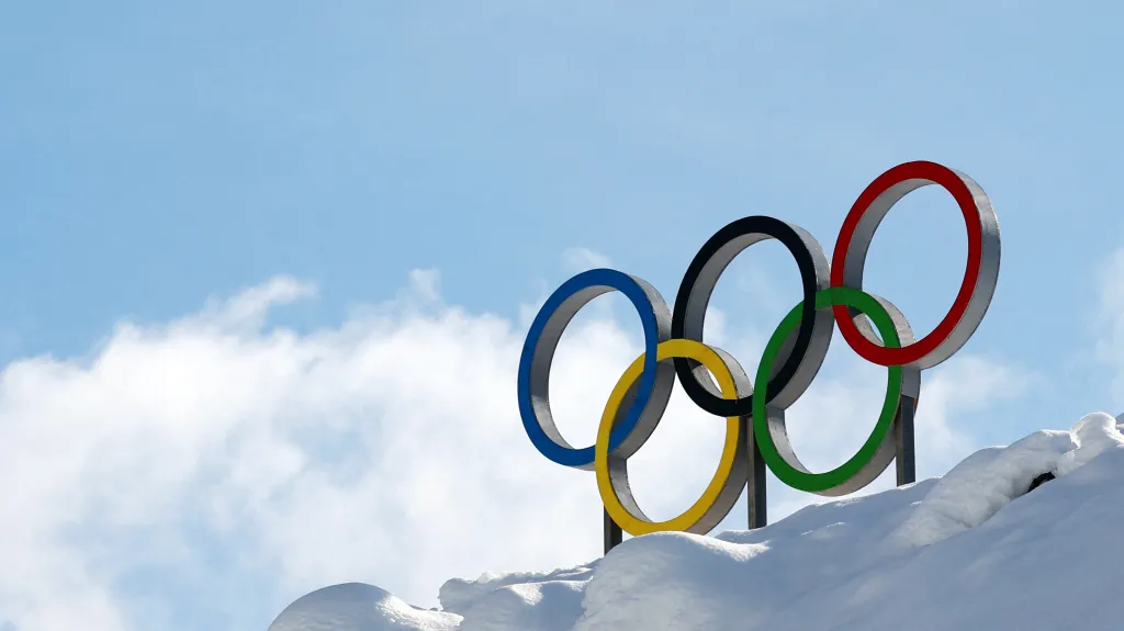 Olympijské kruhy v Cortině d’Ampezzo