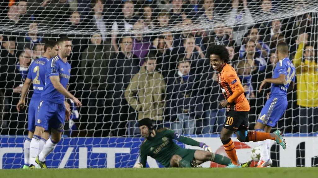 Utkání Chelsea - Doněck