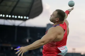 Koulař Tomáš Staněk na ME v Berlíně