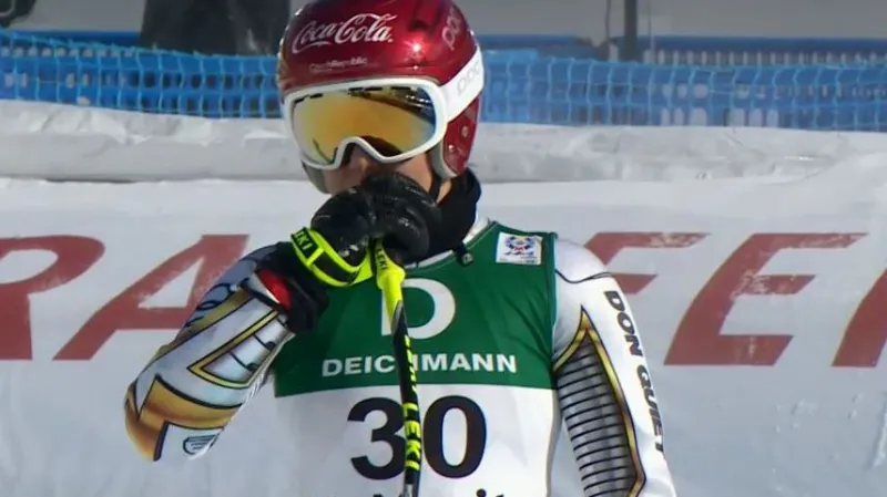 Tréninková jízda Ledecké před sjezdem