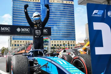 F2 v Baku ovládl Crawford, Staněk potřetí za sebou nebodoval