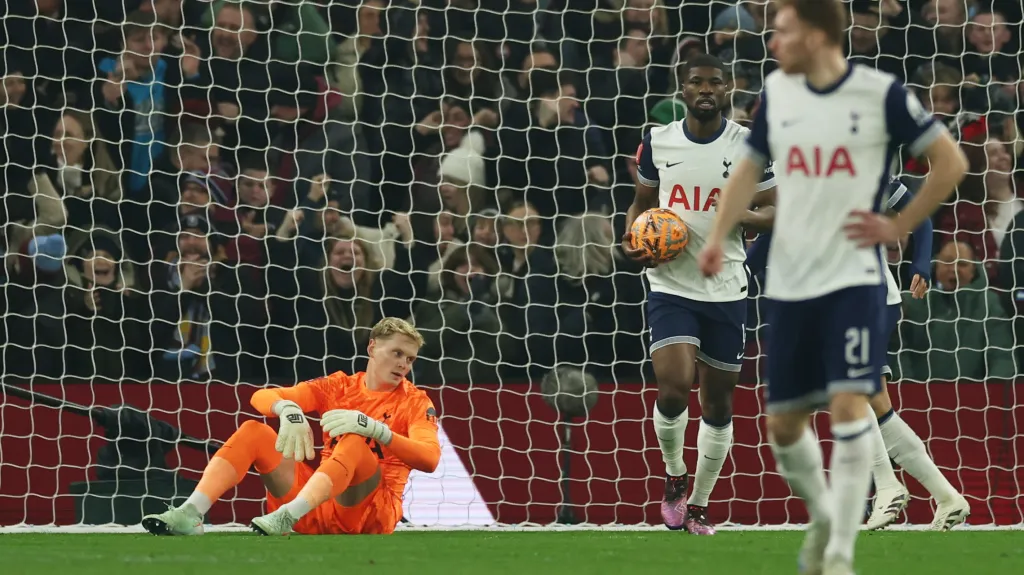 Antonín Kinský po chybě v FA Cupu