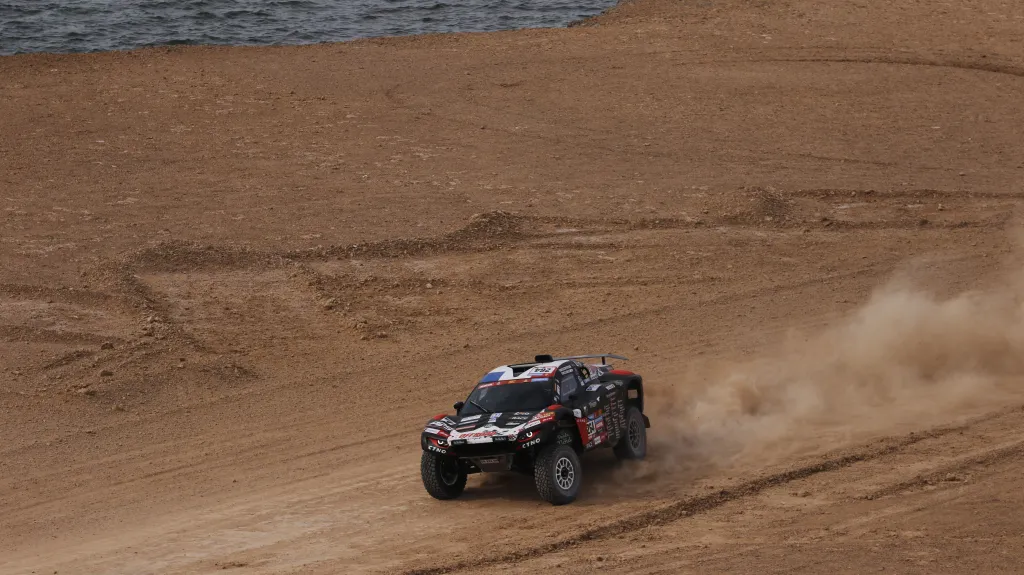 Antoine Galland na letošním Dakaru