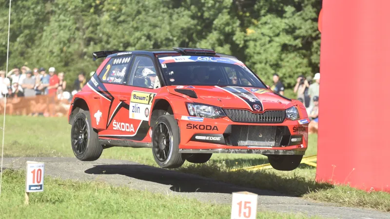 Kopecký zvládl vstup do Barum rally nejrychleji