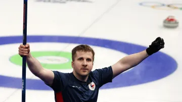 Záznam curlingového utkání Česko – Německo