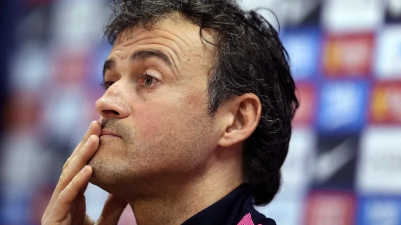Trenér Barcelony Luis Enrique