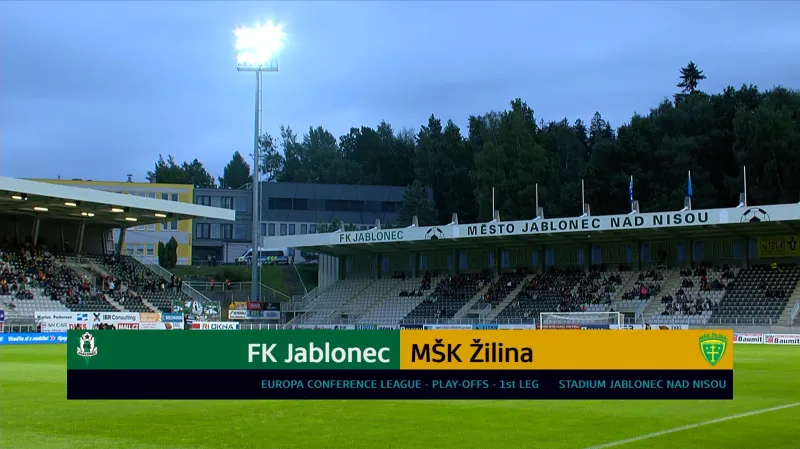 Sestřih utkání Jablonec – Žilina