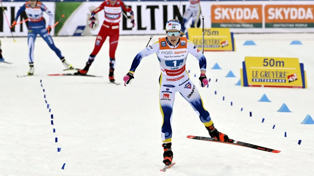 Jonna Sundlingová ze Švédska na SP v Lahti