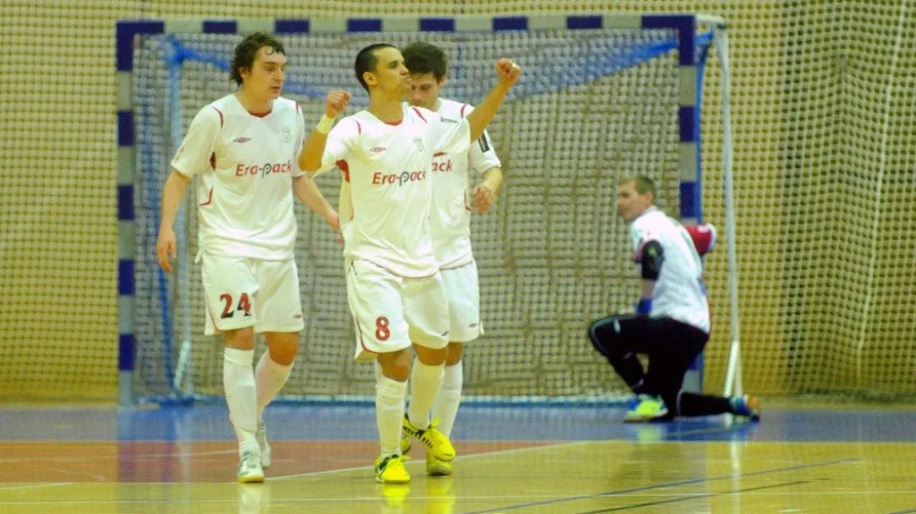 Radost futsalistů Chrudimi