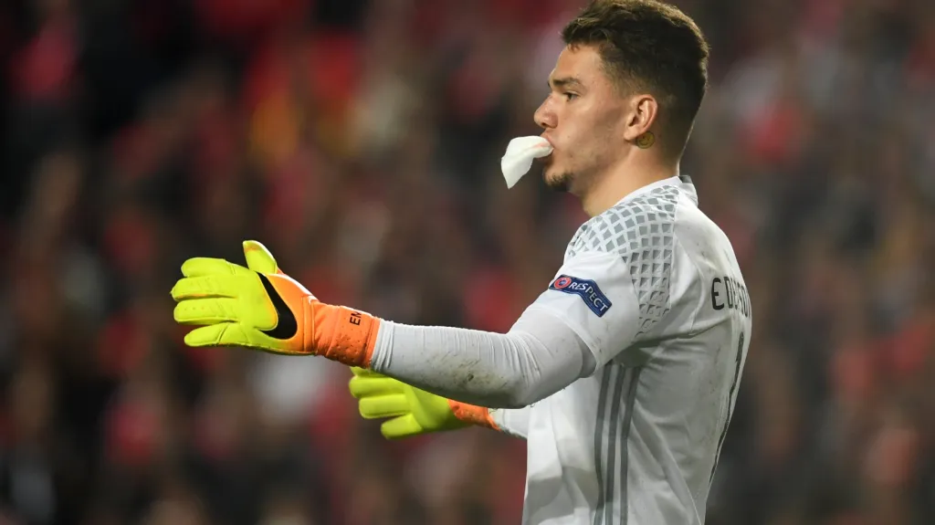 Brankář Benficy Lisabon Ederson