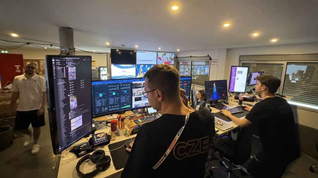 Digitální centrum Českého olympijského týmu v Českém domě