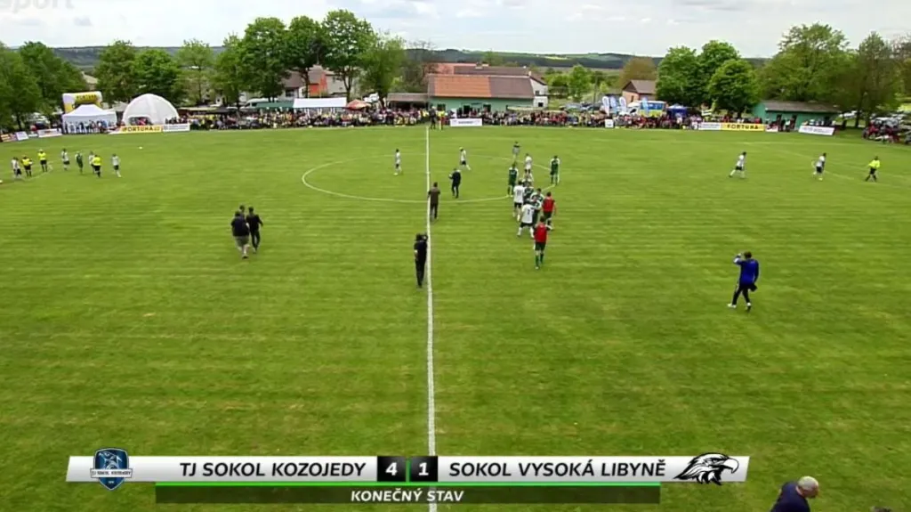 Sestřih utkání Sokol Kozojedy - Sokol Vysoká Libyně
