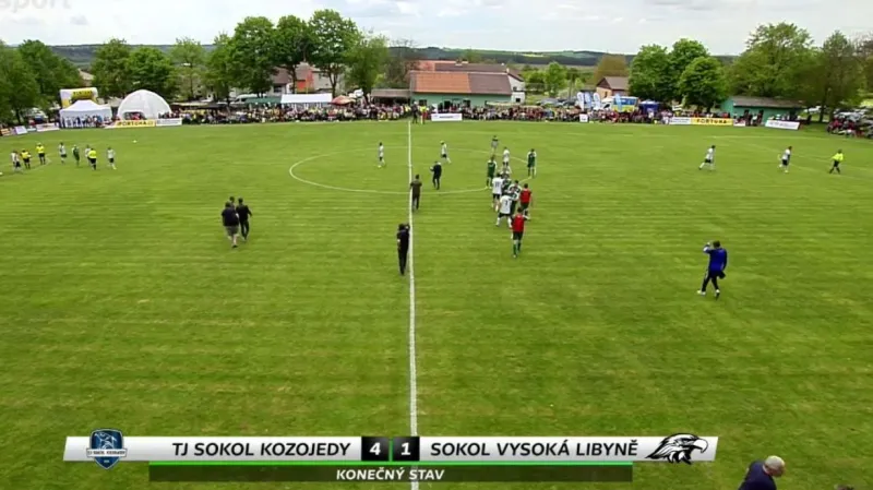 Sestřih utkání Sokol Kozojedy - Sokol Vysoká Libyně