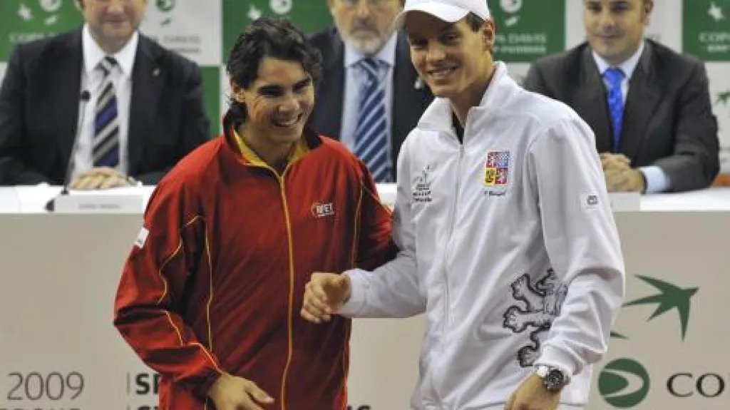 Rafael Nadal a Tomáš Berdych