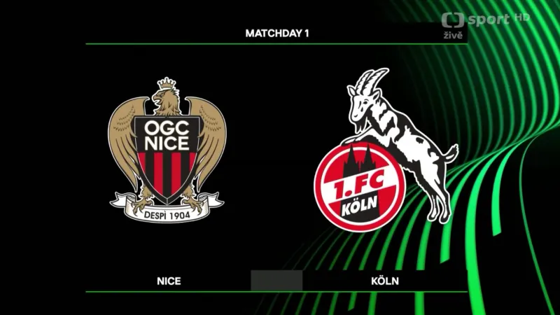 Sestřih utkání Nice - Kolín nad Rýnem