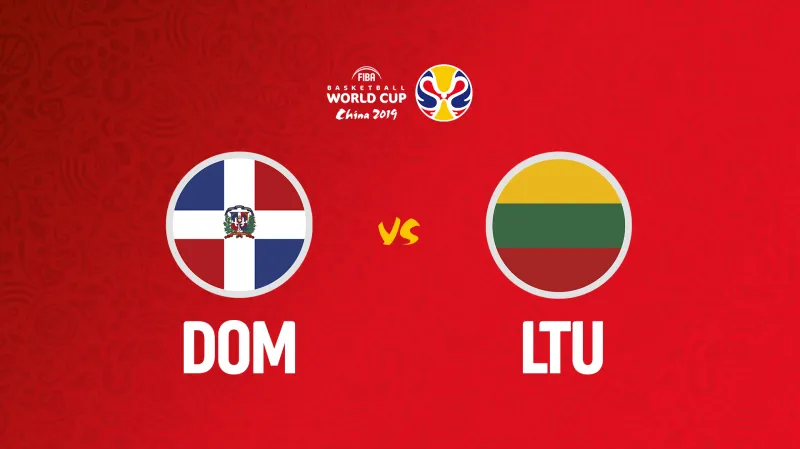 Sestřih utkání Dominikánská republika - Litva