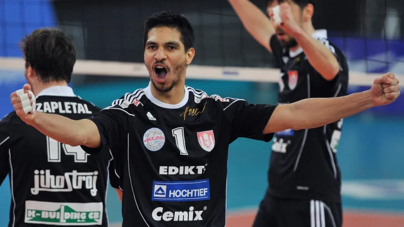 Sestřih 5. semifinále volejbalistů Č. Budějovice - Zlín